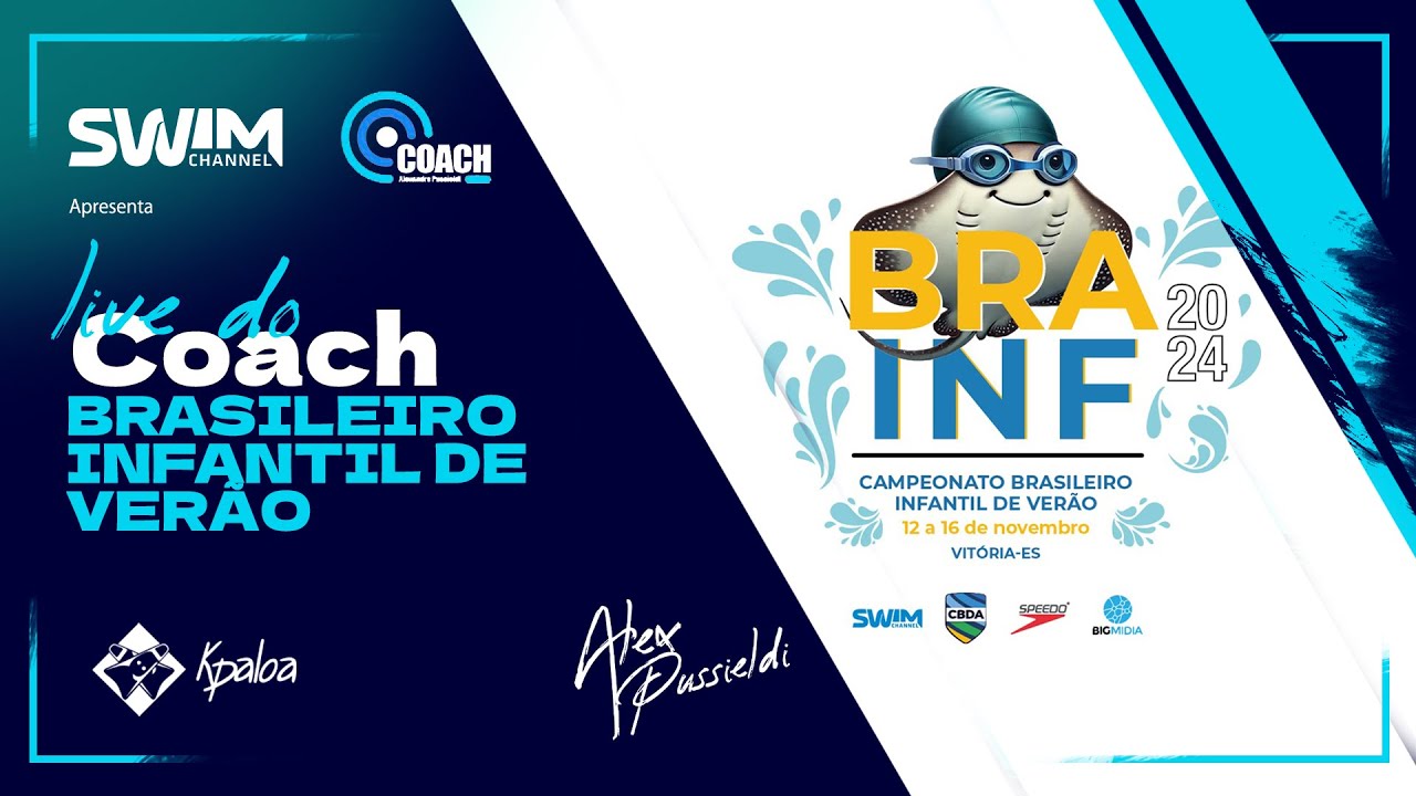 Live do Coach - 1111 - BRASILEIRO INFANTIL DE VERÃO