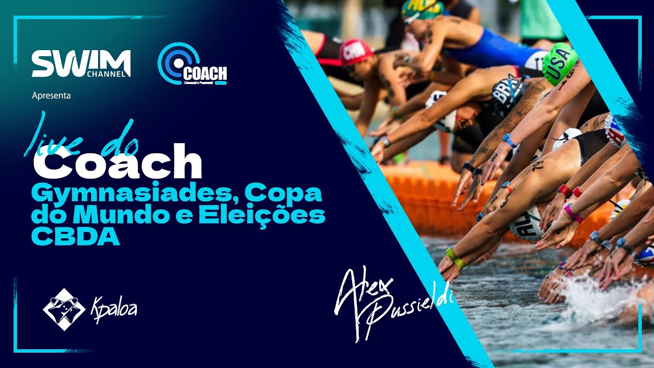 Live do Coach - 28110 - Gymnasiades, Copado Mundo e Eleições na CBDA